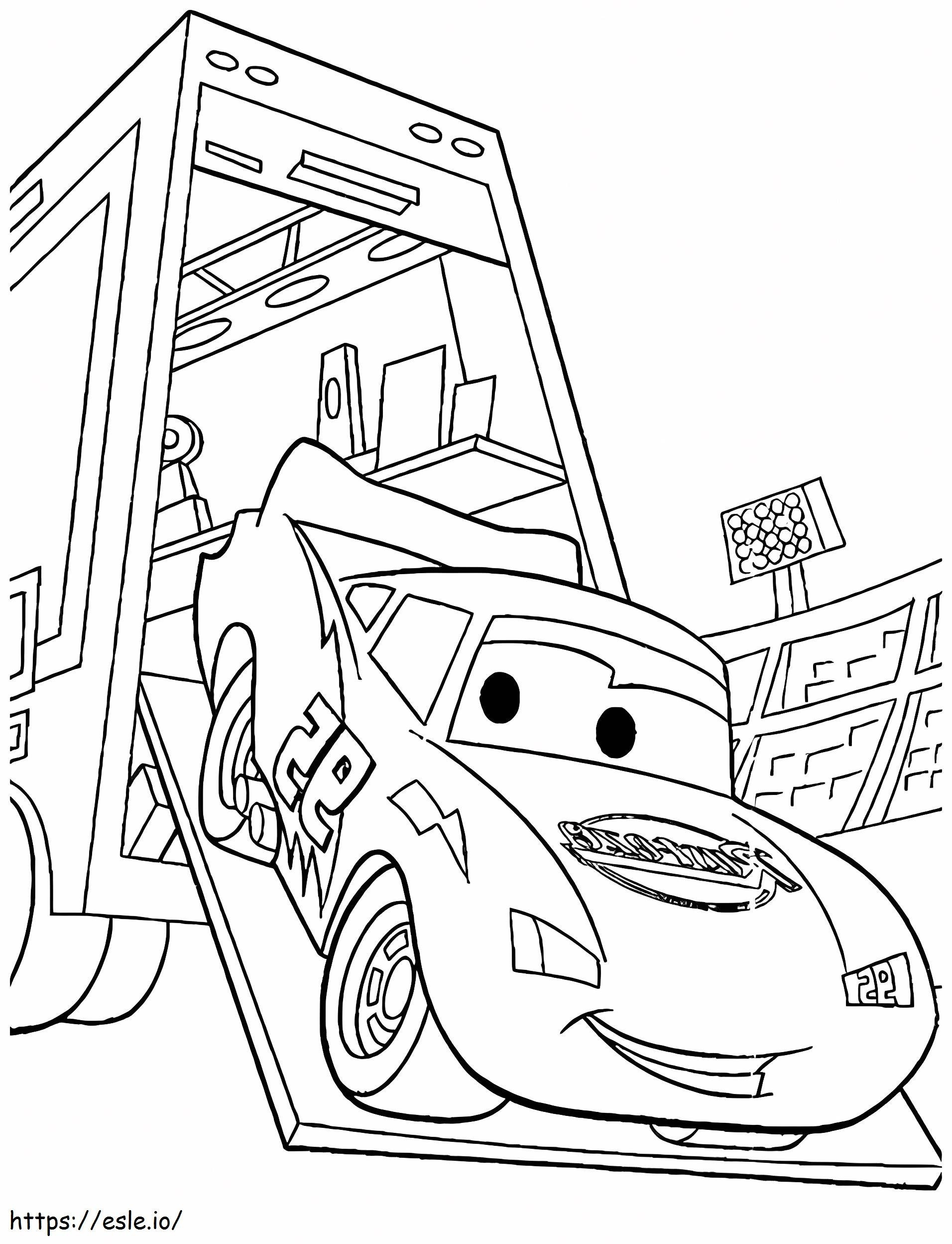 Lightning McQueen Coloring Pages Printable Speed 29