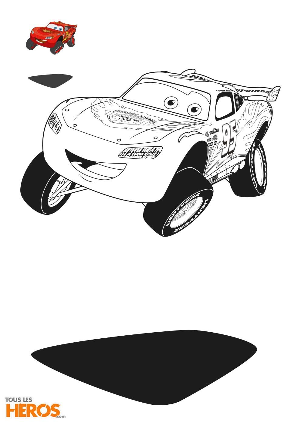 Lightning McQueen Coloring Pages Printable Speed 32