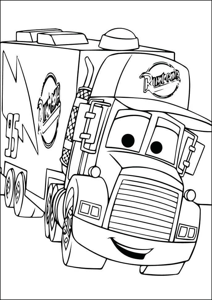 Lightning McQueen Coloring Pages Printable Speed 9