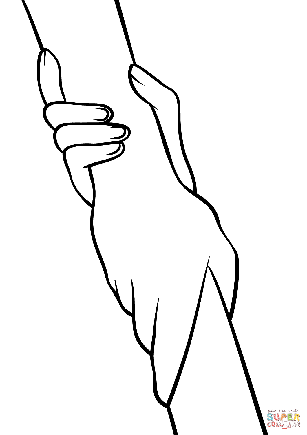 loving holding hands coloring pages printable jpg