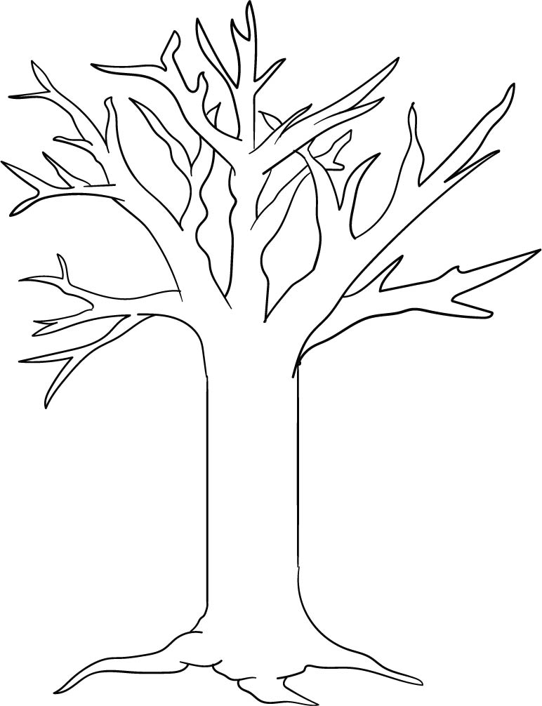 Tranquil Branches Coloring Pages Printable 10