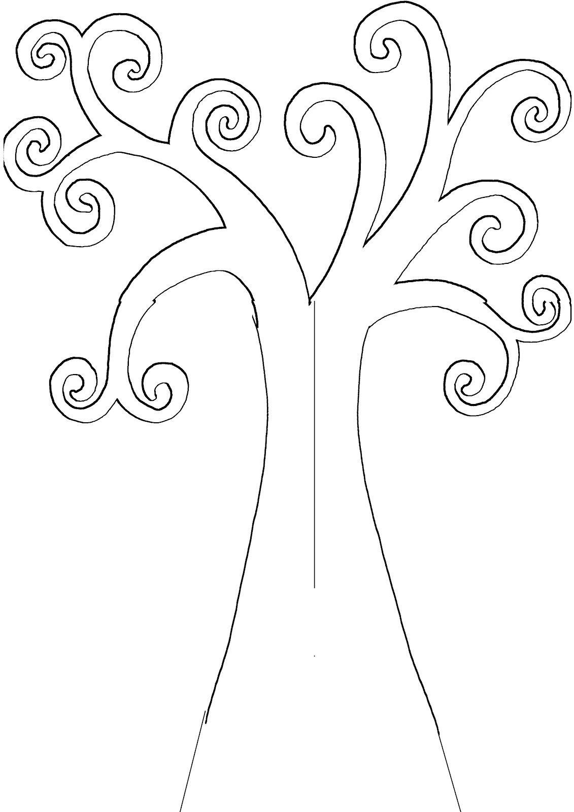 Tranquil Branches Coloring Pages Printable 11