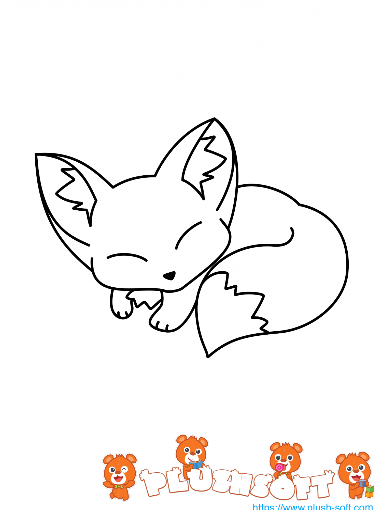 30 Adorable Foxes Coloring Pages Printable 27