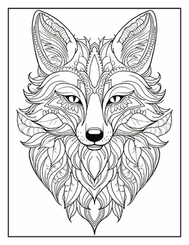 30 Animal Mandala Coloring Pages Printable 16