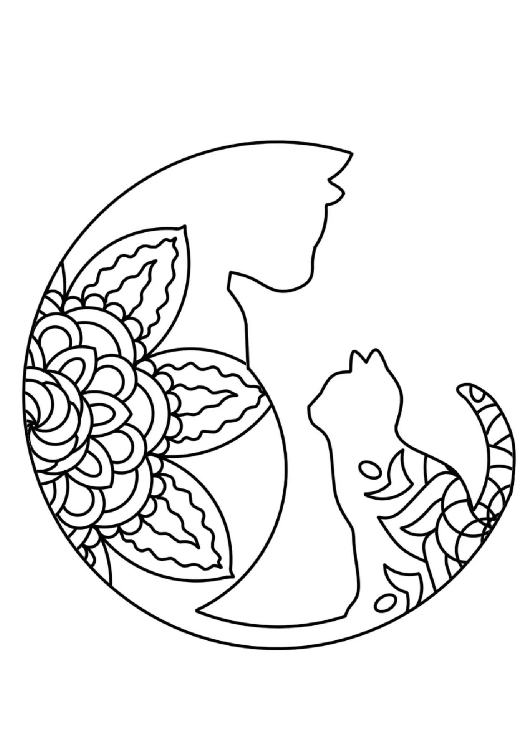 30 Animal Mandala Coloring Pages Printable 17