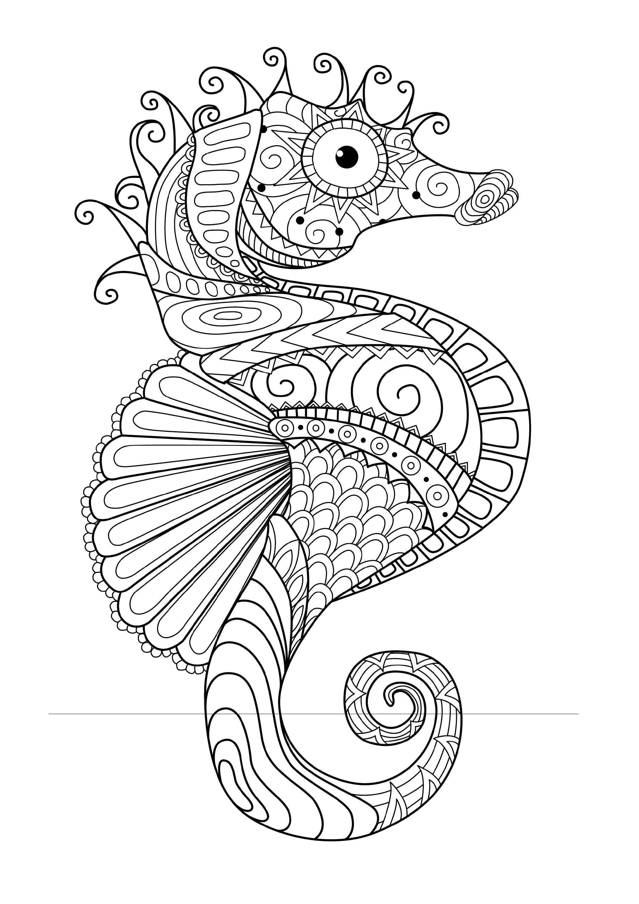 30 Animal Mandala Coloring Pages Printable 21