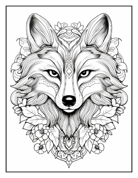 30 Animal Mandala Coloring Pages Printable 23