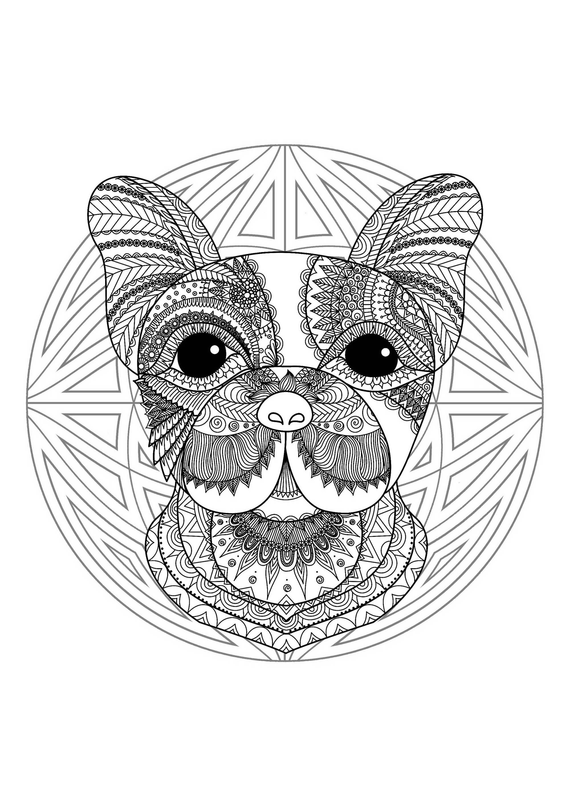 animal mandala coloring pages printable jpg