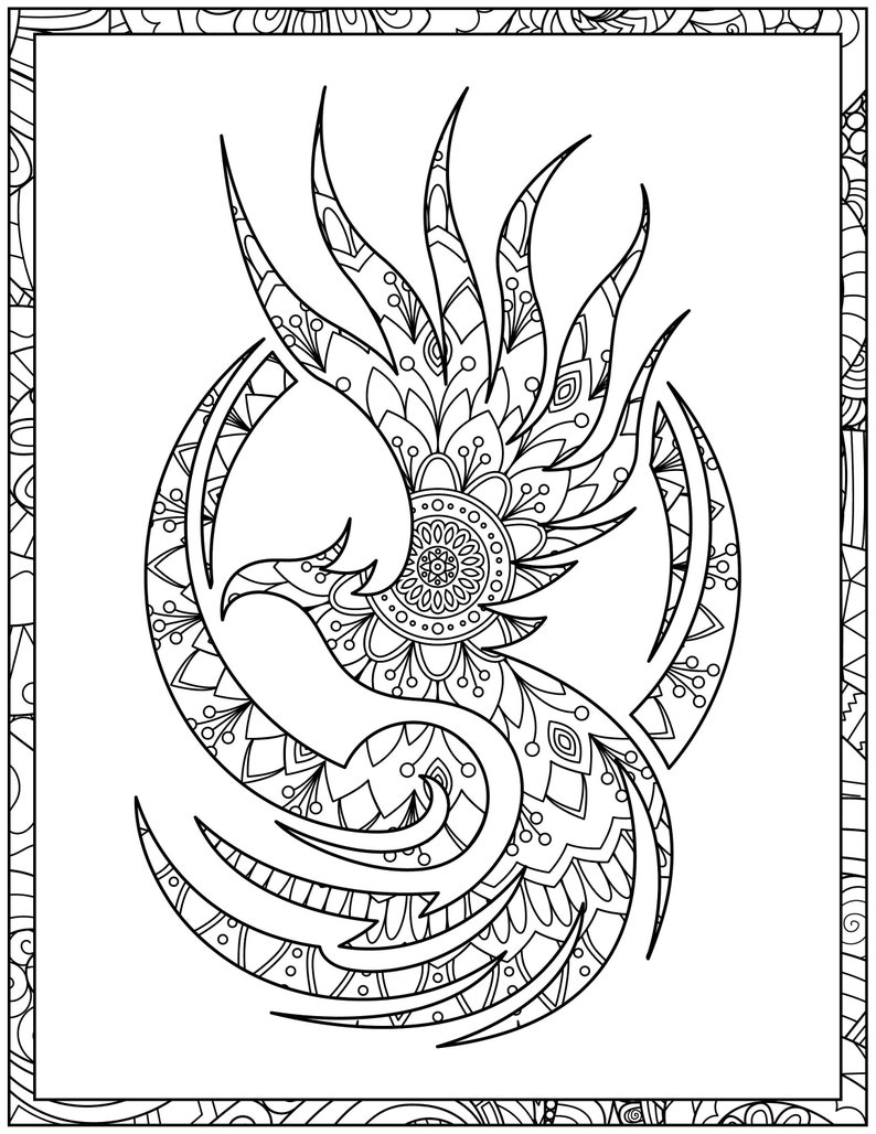 30 Animal Mandala Coloring Pages Printable 7