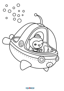 30 Exciting Octonauts Coloring Pages Printable 10