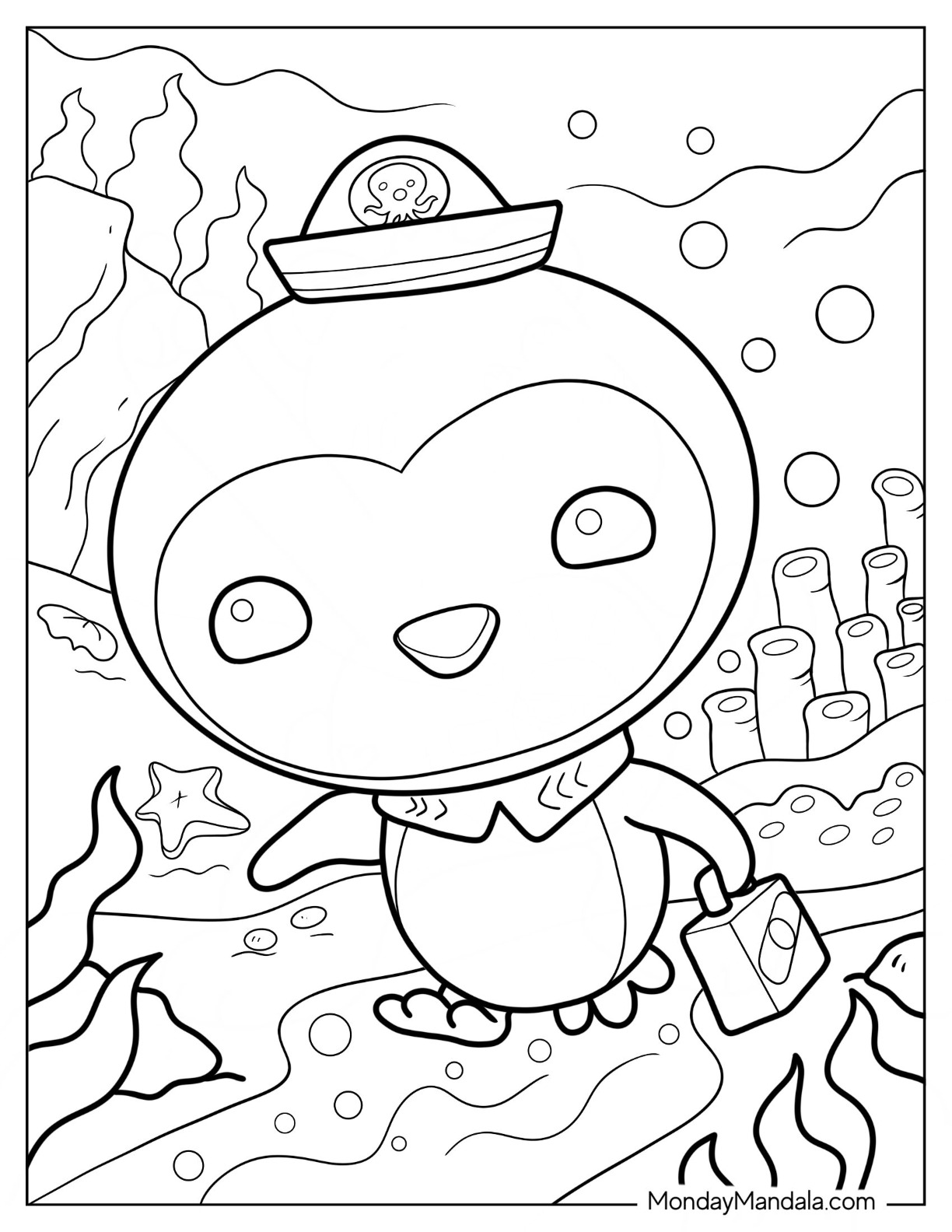 exciting octonauts coloring pages printable jpg