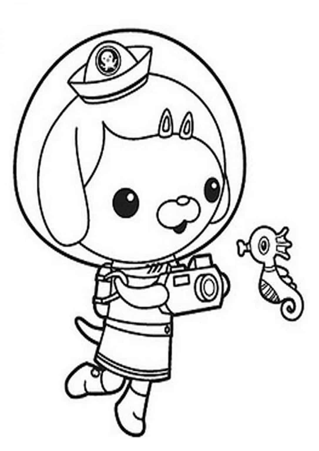 30 Exciting Octonauts Coloring Pages Printable 2