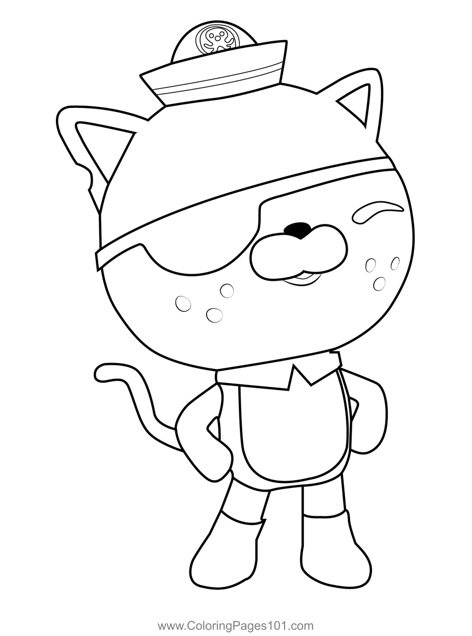 30 Exciting Octonauts Coloring Pages Printable 24