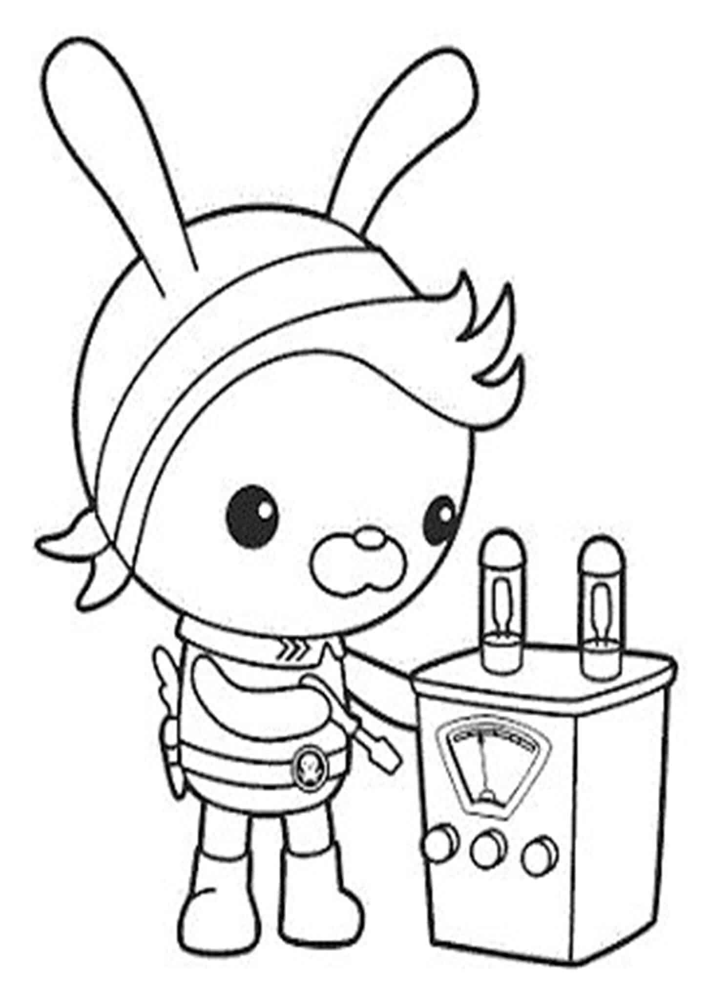 30 Exciting Octonauts Coloring Pages Printable 25