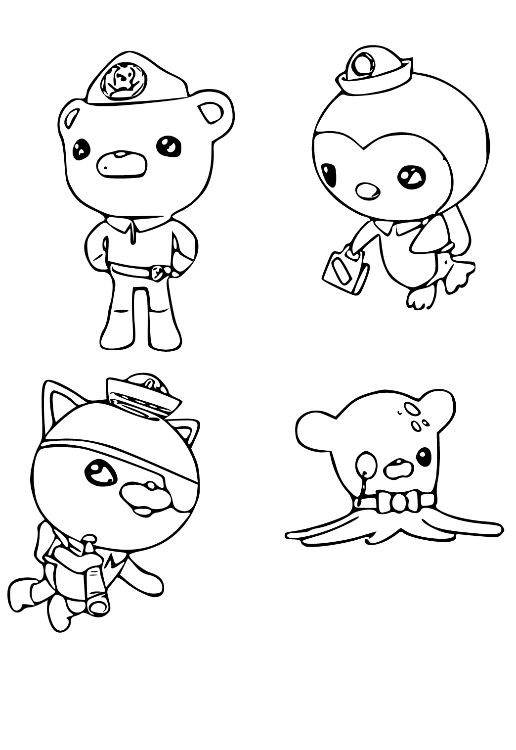 30 Exciting Octonauts Coloring Pages Printable 26