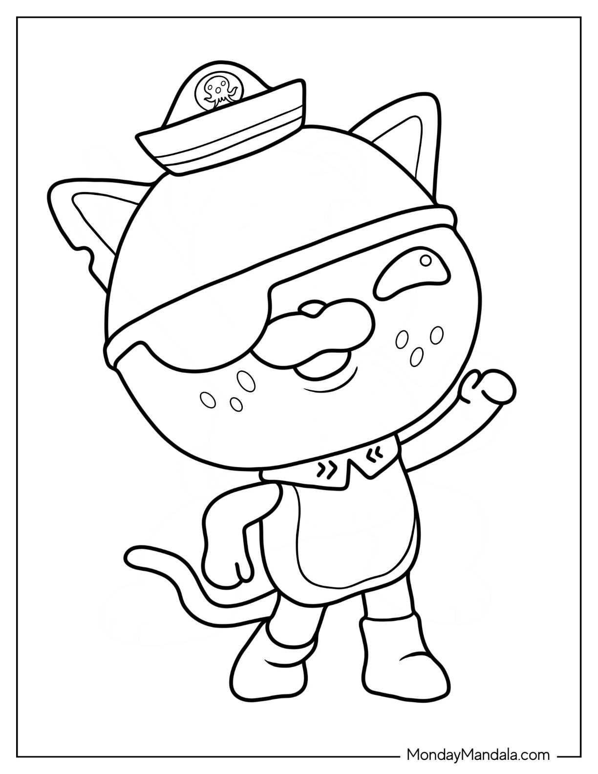 exciting octonauts coloring pages printable jpg