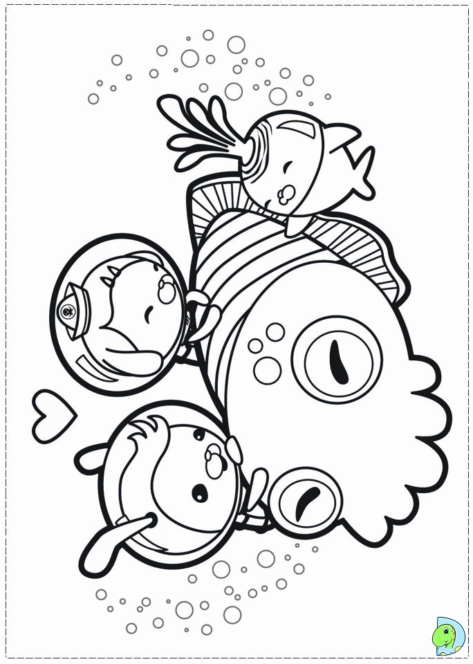 30 Exciting Octonauts Coloring Pages Printable 6