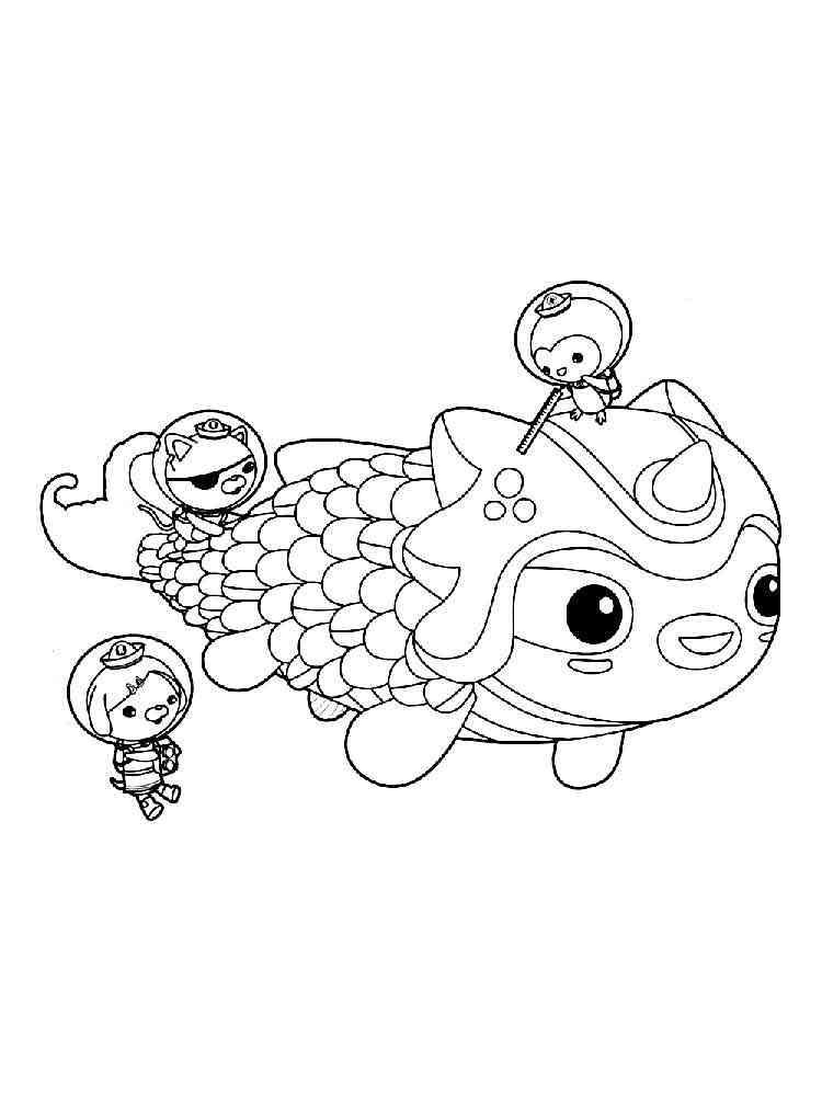 exciting octonauts coloring pages printable jpg