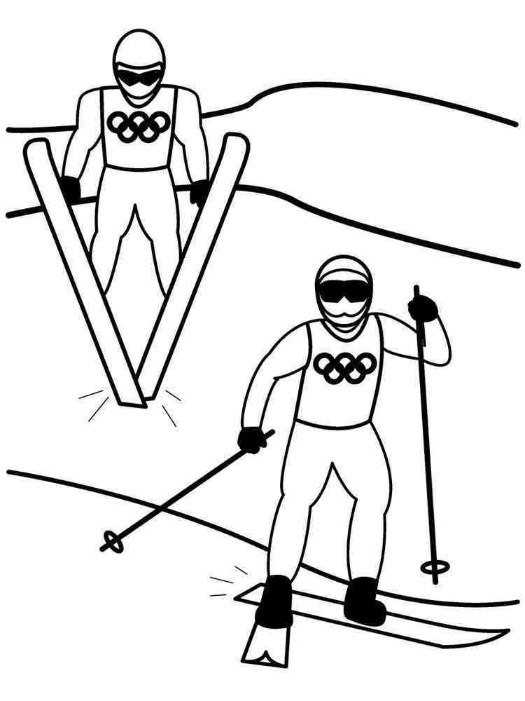 30 Historic Olympic Games Coloring Pages Printable 13