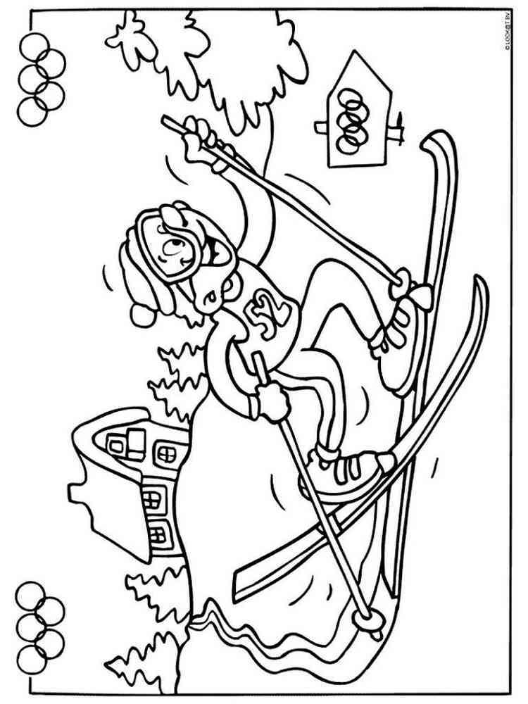 30 Historic Olympic Games Coloring Pages Printable 17