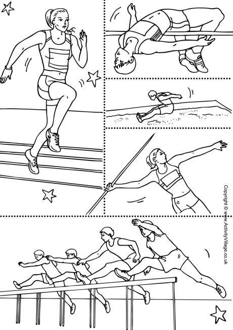 30 Historic Olympic Games Coloring Pages Printable 20