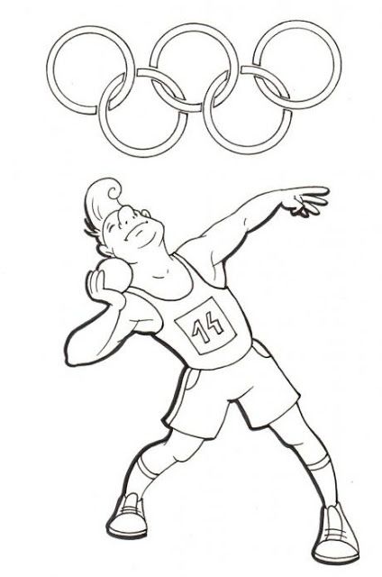 30 Historic Olympic Games Coloring Pages Printable 25