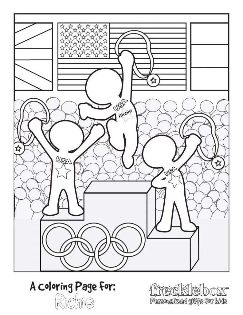 30 Historic Olympic Games Coloring Pages Printable 6