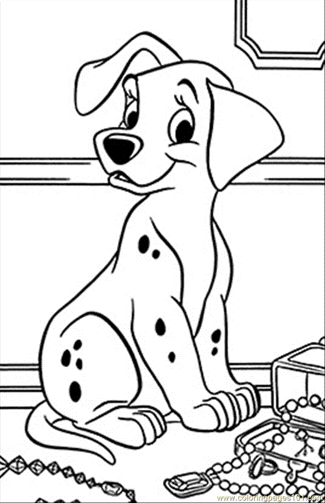 31 101 Dalmations Coloring Pages Printable 10