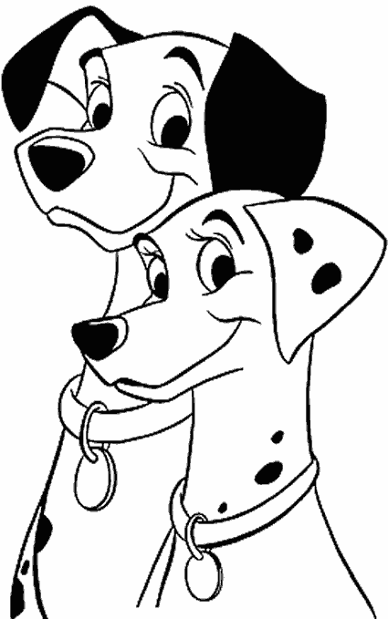 31 101 Dalmations Coloring Pages Printable 12