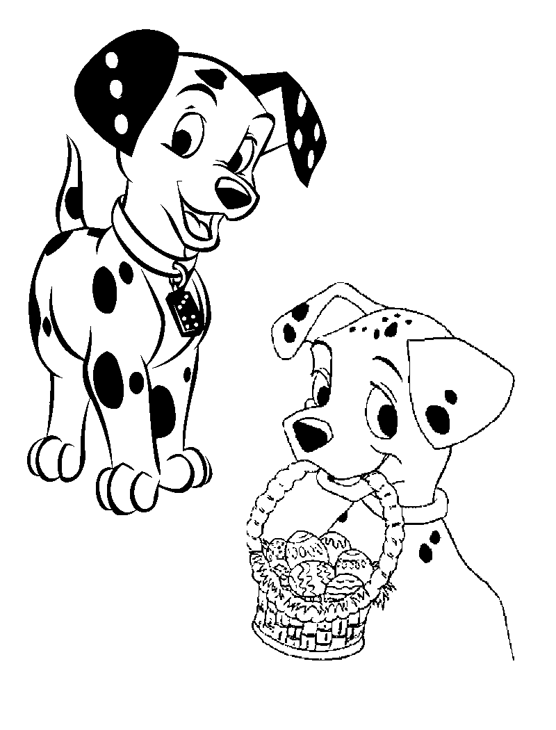 31 101 Dalmations Coloring Pages Printable 14