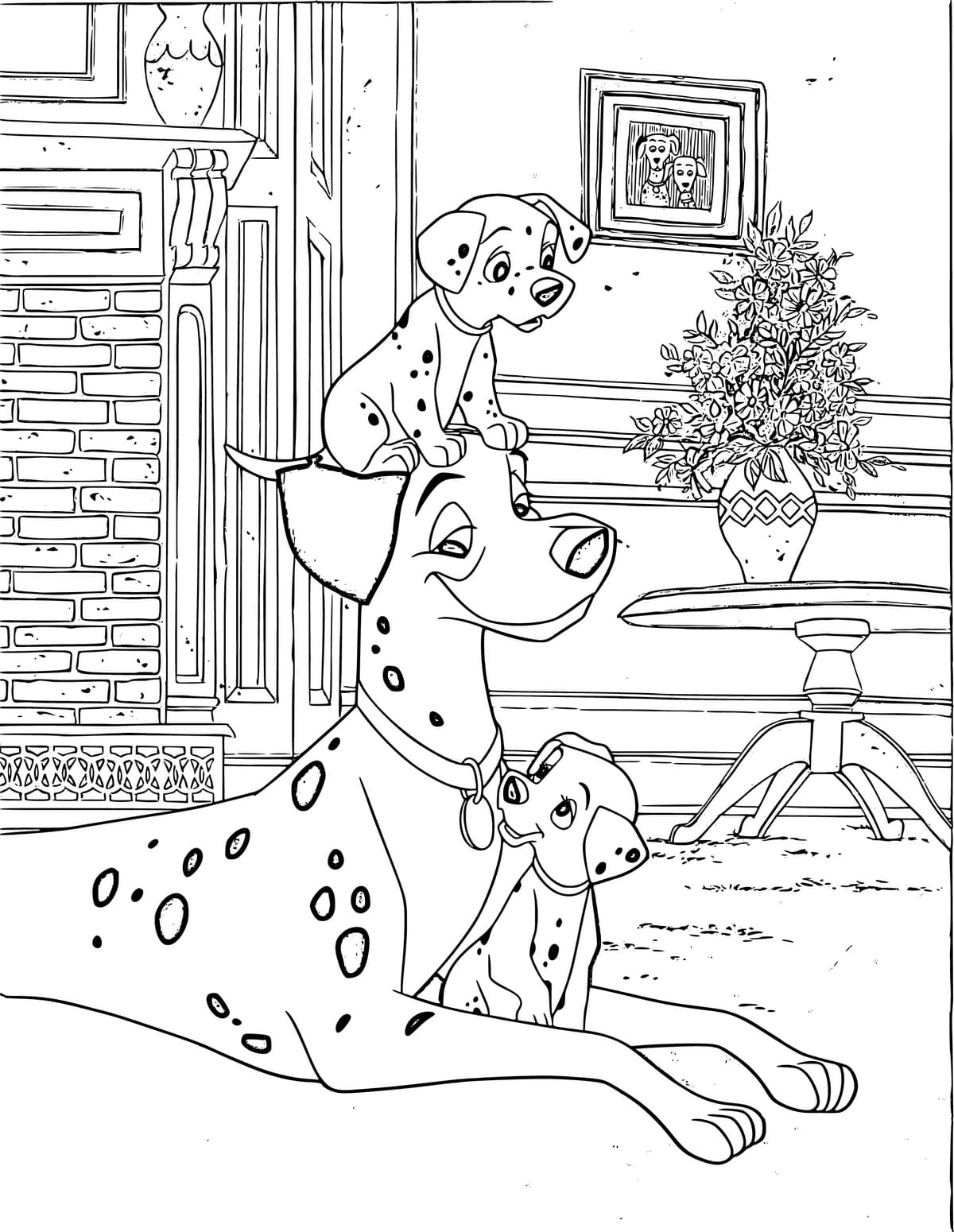 31 101 Dalmations Coloring Pages Printable 15