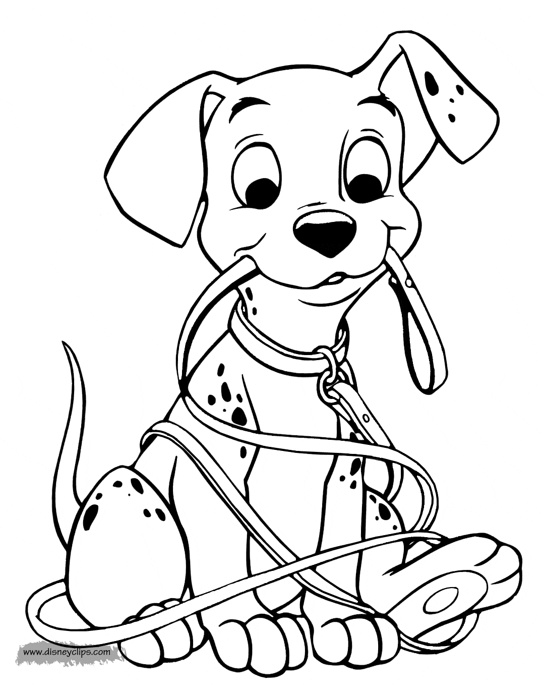 dalmations coloring pages printable jpg