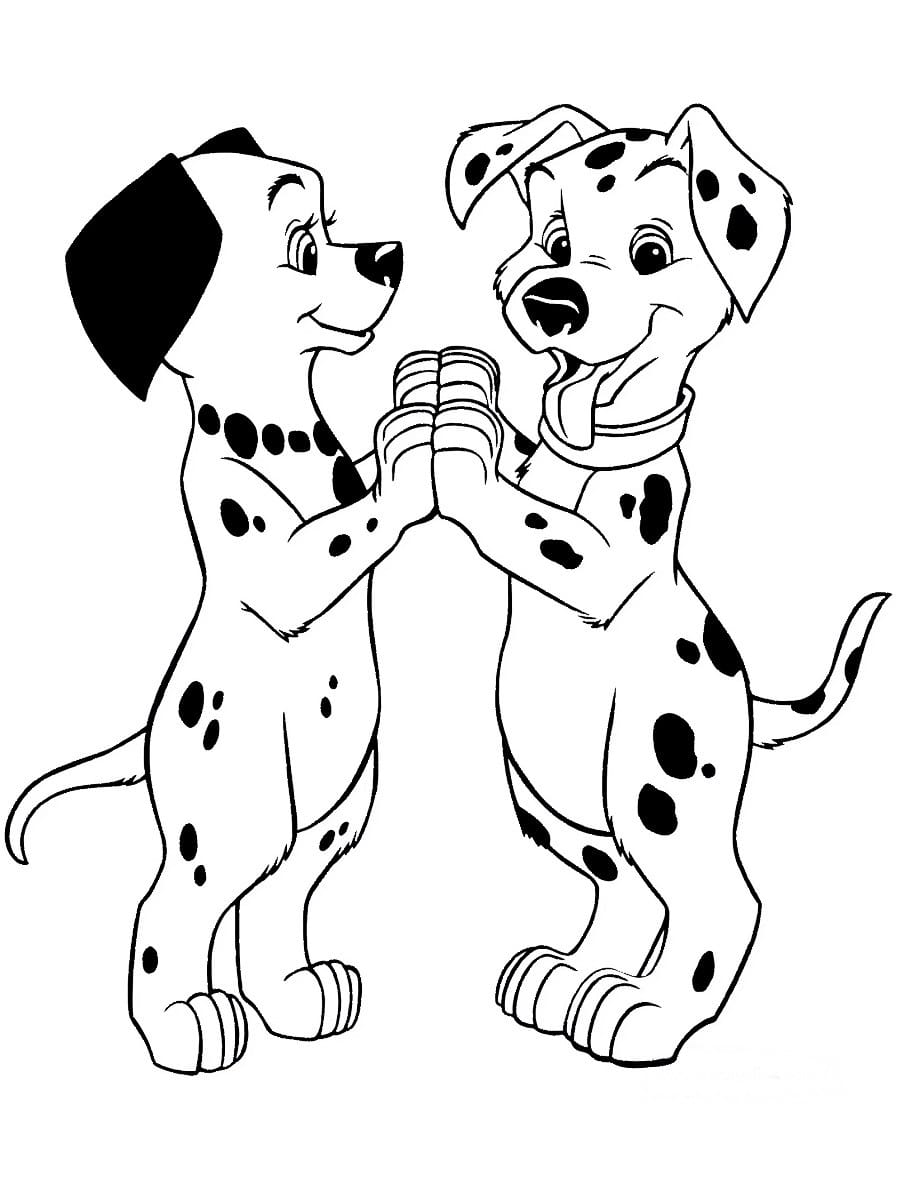 31 101 Dalmations Coloring Pages Printable 2