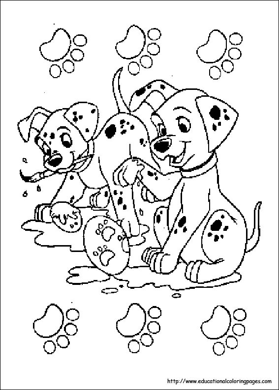 31 101 Dalmations Coloring Pages Printable 21