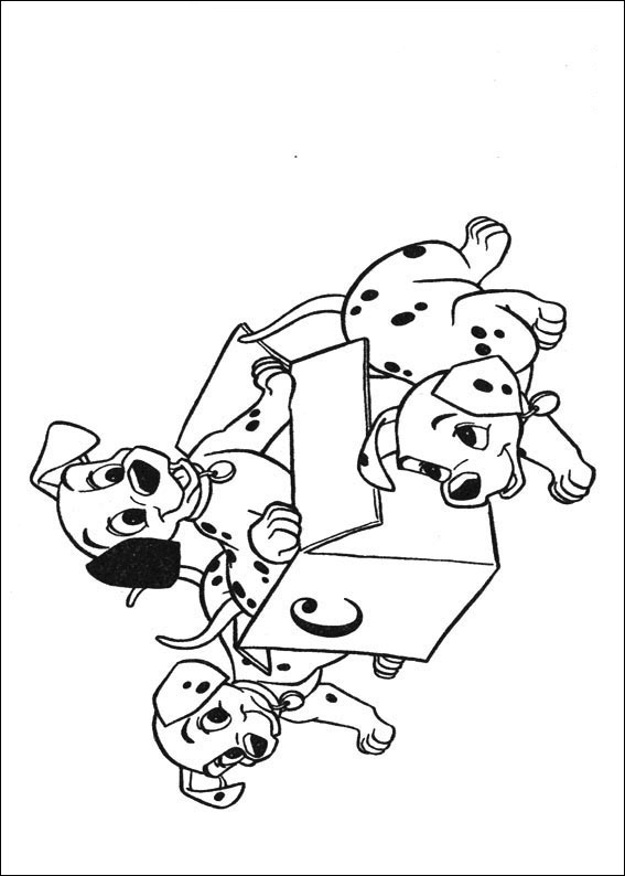 31 101 Dalmations Coloring Pages Printable 22