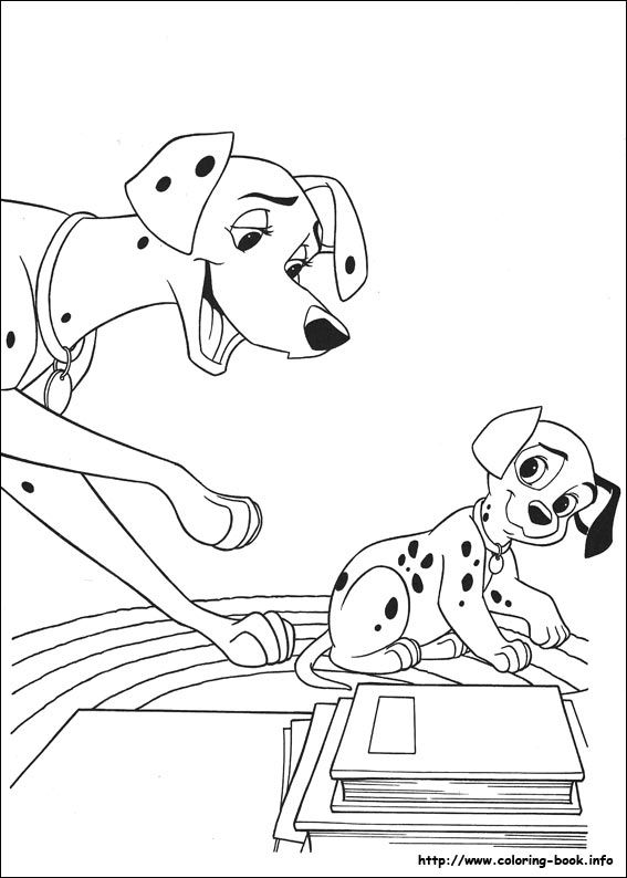 31 101 Dalmations Coloring Pages Printable 23