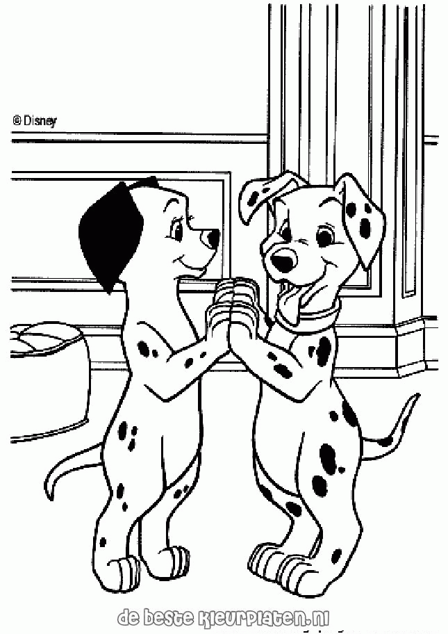 31 101 Dalmations Coloring Pages Printable 33