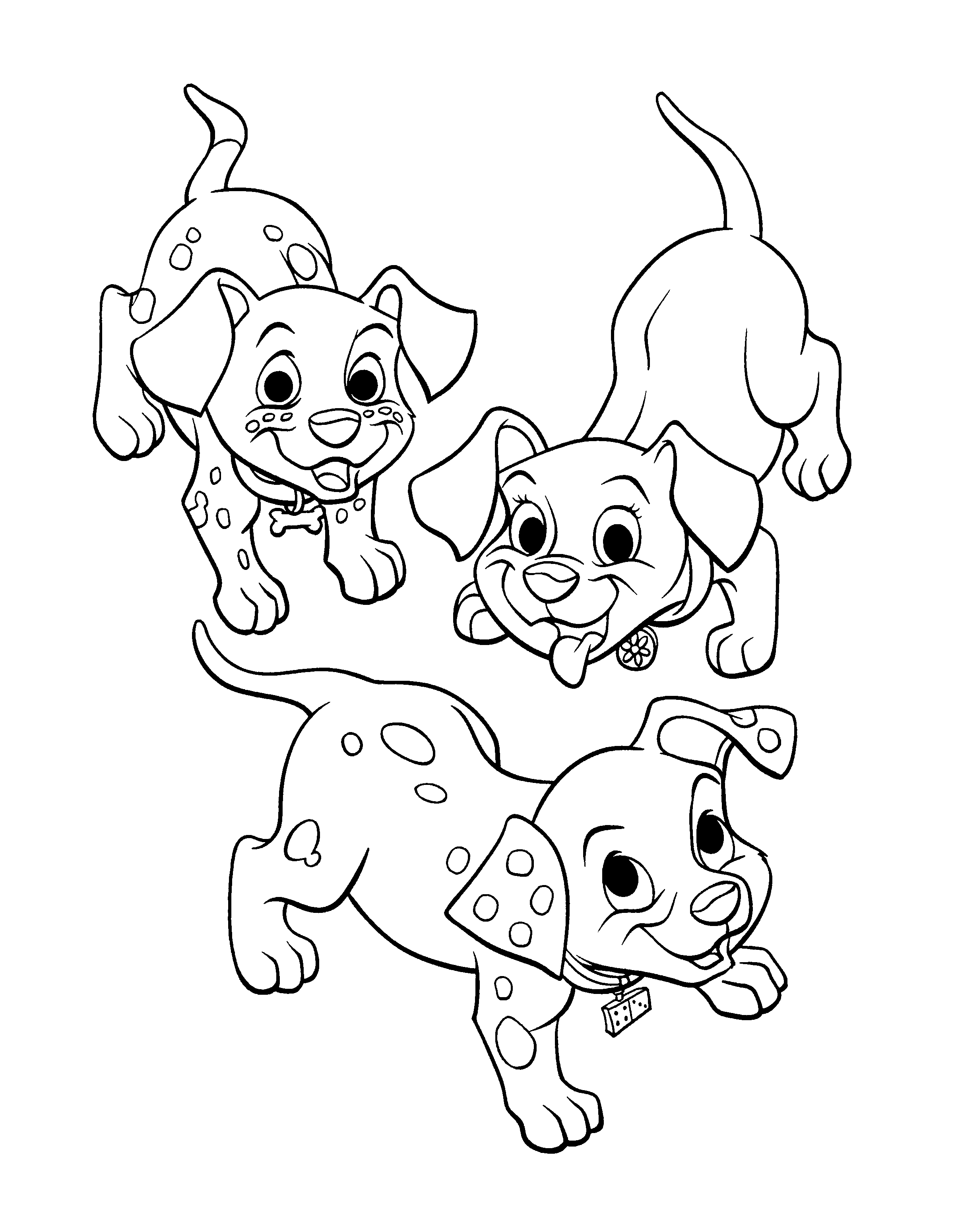 31 101 Dalmations Coloring Pages Printable 34