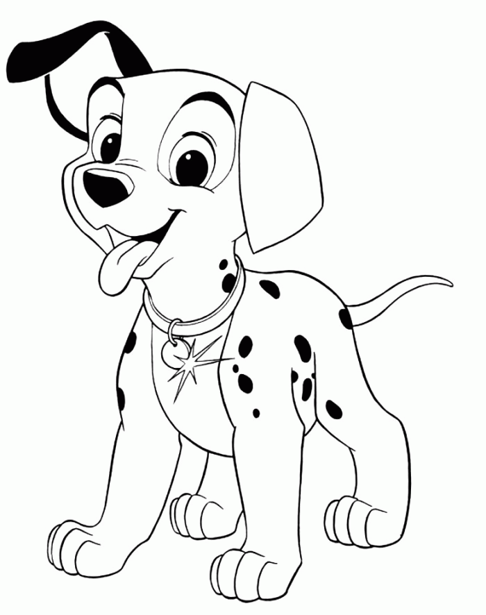 31 101 Dalmations Coloring Pages Printable 7