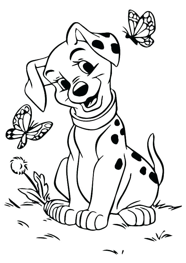 31 101 Dalmations Coloring Pages Printable 8