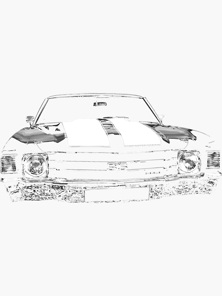 31 Chevelle SS Coloring Pages Printable 13