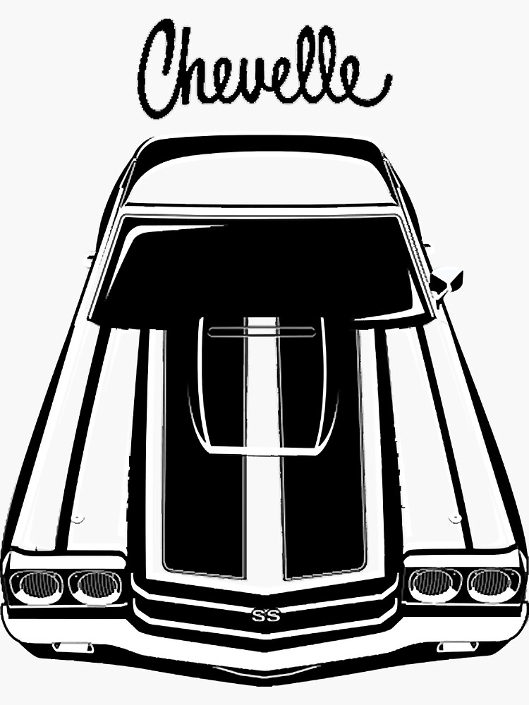 31 Chevelle SS Coloring Pages Printable 2