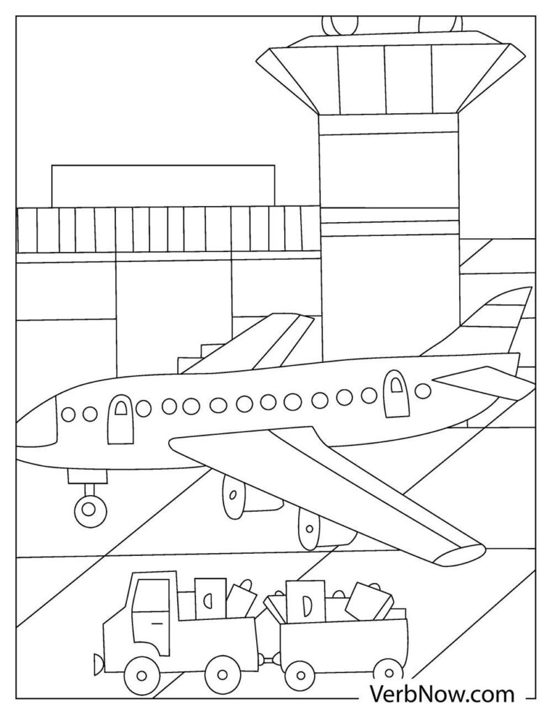 31 Creative Planes Coloring Pages Printable 19