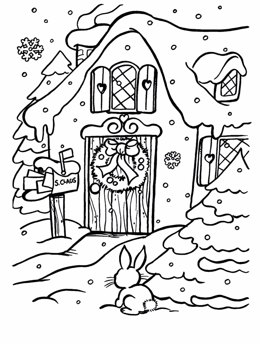 fireplace coloring page printable jpg