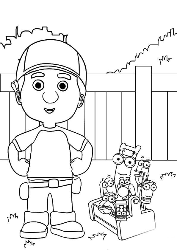 31 Handy Hands Coloring Pages Printable 8