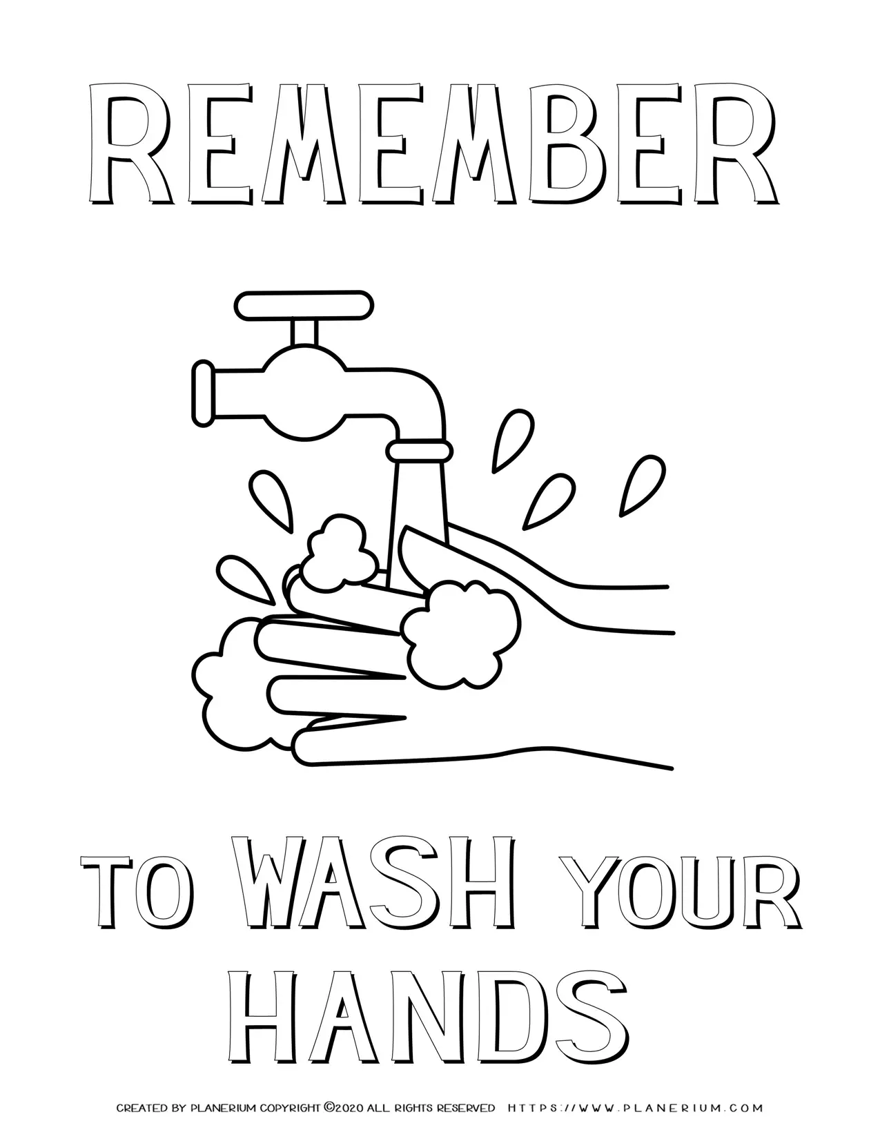 handy hands coloring pages printable jpg