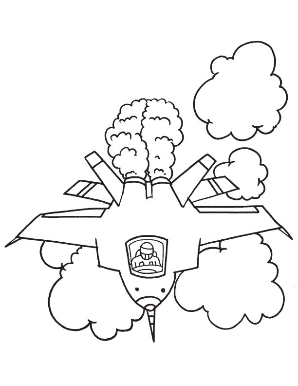 high flying airplane coloring pages printable jpg