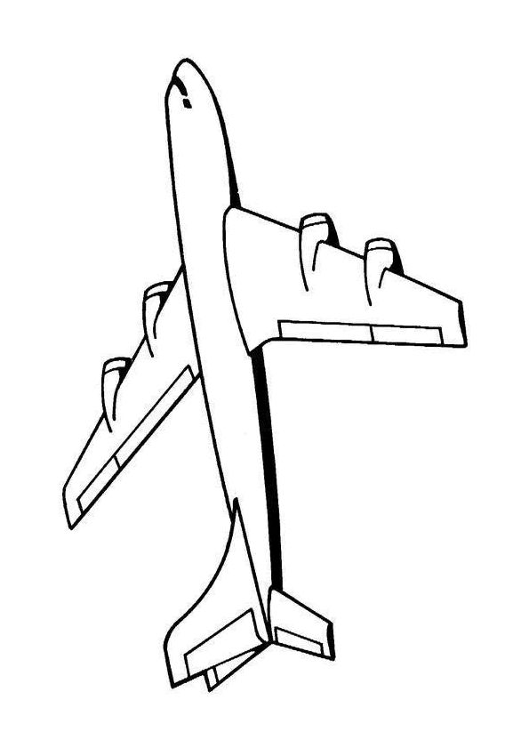 31 High-Flying Airplane Coloring Pages Printable 21