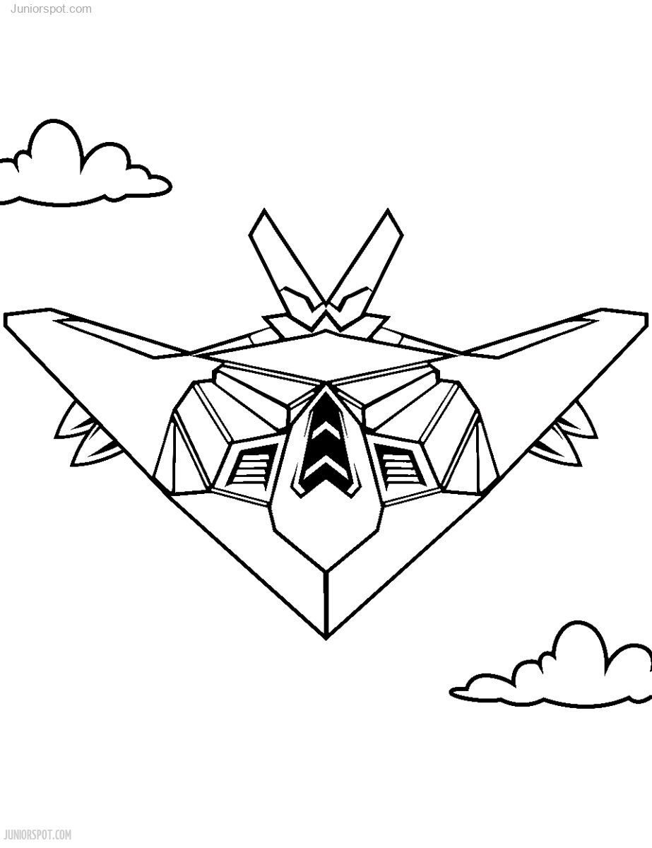 31 High-Flying Airplane Coloring Pages Printable 23