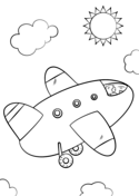 high flying airplane coloring pages printable jpg